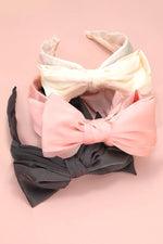 Satin Bow Headband