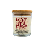 Love You More Clear Candle: Cupid’s Arrow