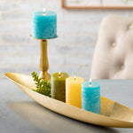 2x4 Moss Timber Pillar Candle