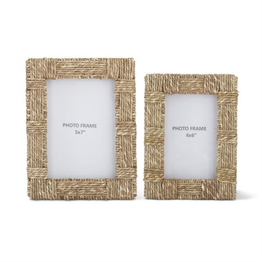 Jute Woven Photo Frame