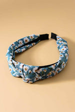 Flower Print Knotted Headband