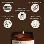 Spa Day Soy Candle - Amber Jar - 9 oz.