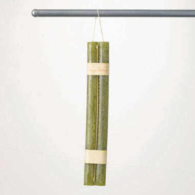 Moss Green Hanging Taper Candles