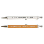 Pen Set - To Everything & A Time