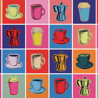 Pop Art Coffee 1000 Piece Adult Puzzle