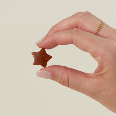 Assorted Carved Crystal Stars