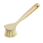 Bamboo Dish Brush w/Scraper: Sage