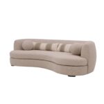 Moody Mineral Curved Sofa