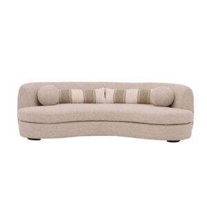 Moody Mineral Curved Sofa