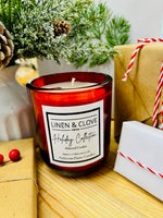 Linen & Clove Holiday Candle Collection