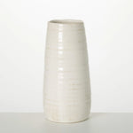 Glossy Ivory Vase