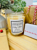 Linen & Clove Holiday Candle Collection