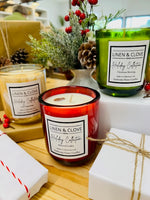 Linen & Clove Holiday Candle Collection