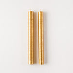 Goldleaf Taper Candles Pair