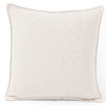 20x20 Cream Boucle Pillow