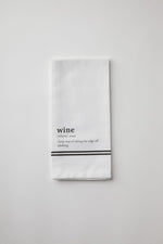 Wine Tea Towel