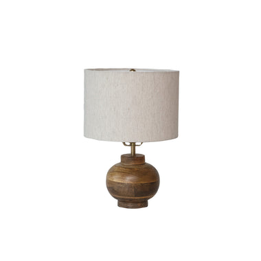 Mango Wood Table Lamp