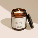 Spa Day Soy Candle - Amber Jar - 9 oz.