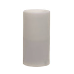 3x6 Warm Light LED White Pillar