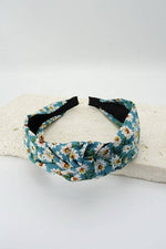 Flower Print Knotted Headband