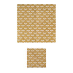 6-1/2" Square Paper Napkins w/ Bee Pattern