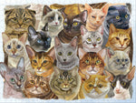 Cats & Dogs 500 Piece Double-Sided Puzzle