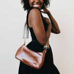 Vegan Leather Bag with Two Straps