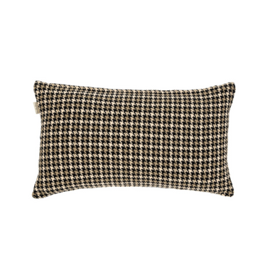 12x21 Houndstooth Brown Pillow