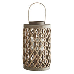 Grey Cylinder Lantern - Large