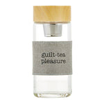 Guilt Tea Glass Tea Infuser